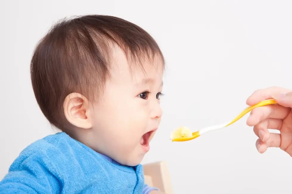 【管理栄養士監修】離乳食初期（5～6ヵ月頃）の進め方ガイド｜量や食材のポイントと人気レシピ