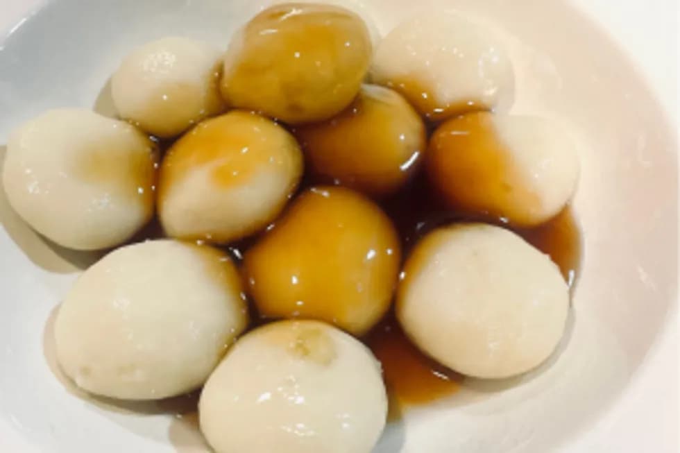 さつまいも団子〜みたらしあん〜