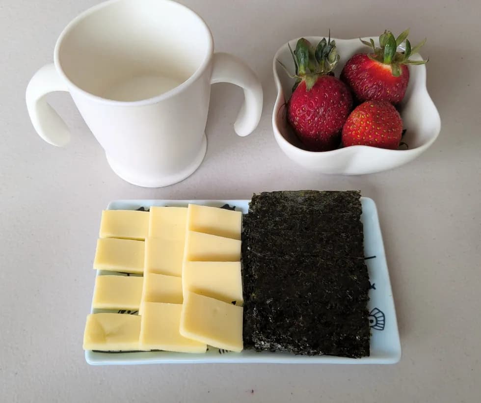 チーズの磯辺巻き