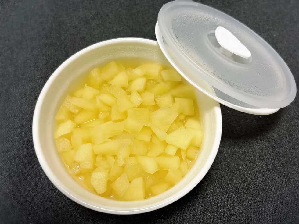 離乳食後期からのりんごのデザート