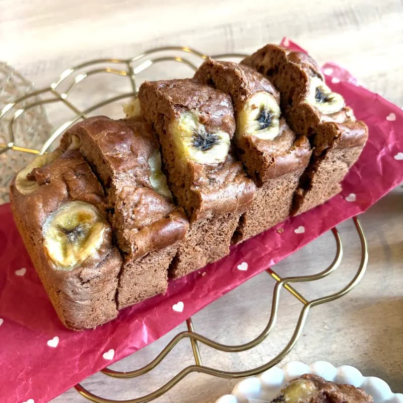 米粉バナナココアパウンド