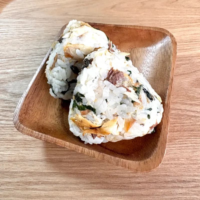 焼き鯖と大葉の混ぜごはん