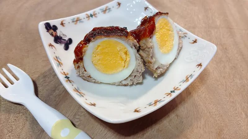 かんたん★揚げないスコッチエッグ