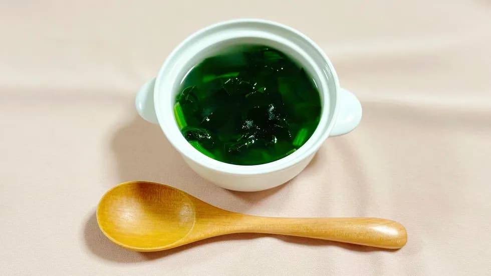 【便秘したとき】わかめスープ