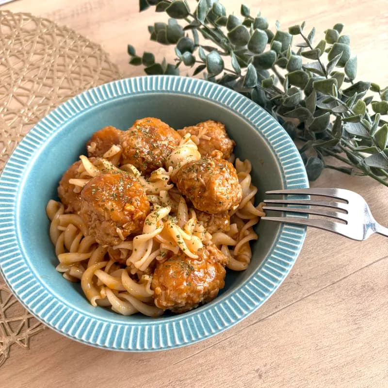 ミートボールパスタ