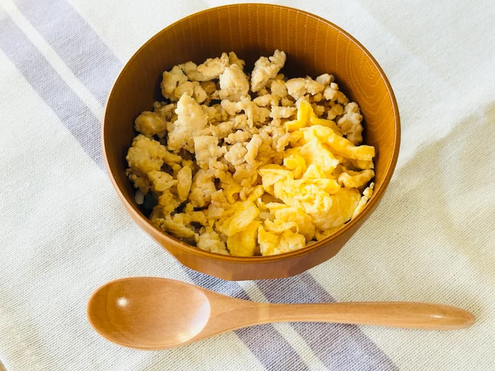 鶏そぼろ丼