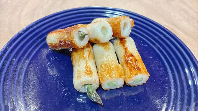 アスパラチーちく焼き