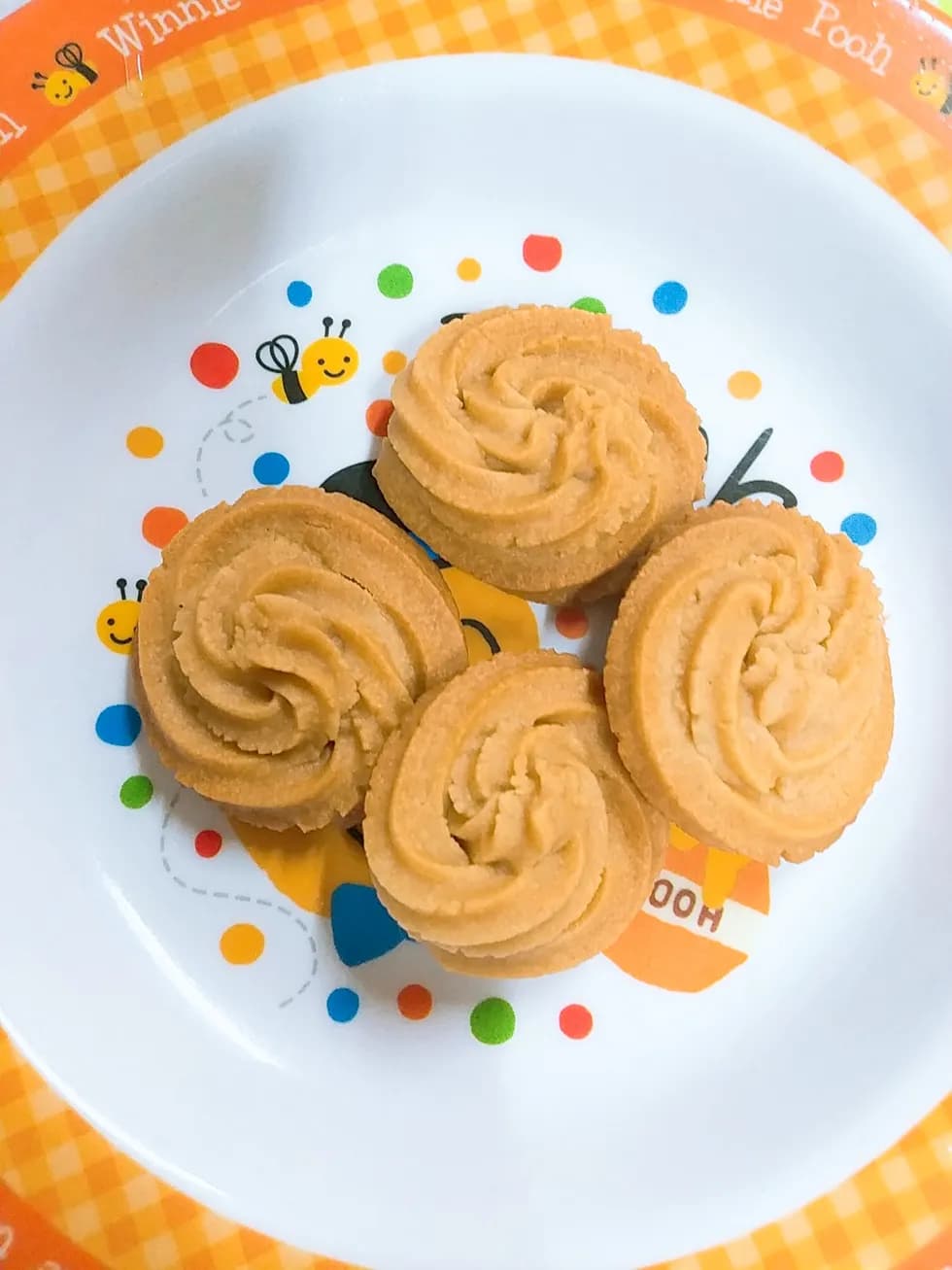 きなことはちみつの絞り出しクッキー