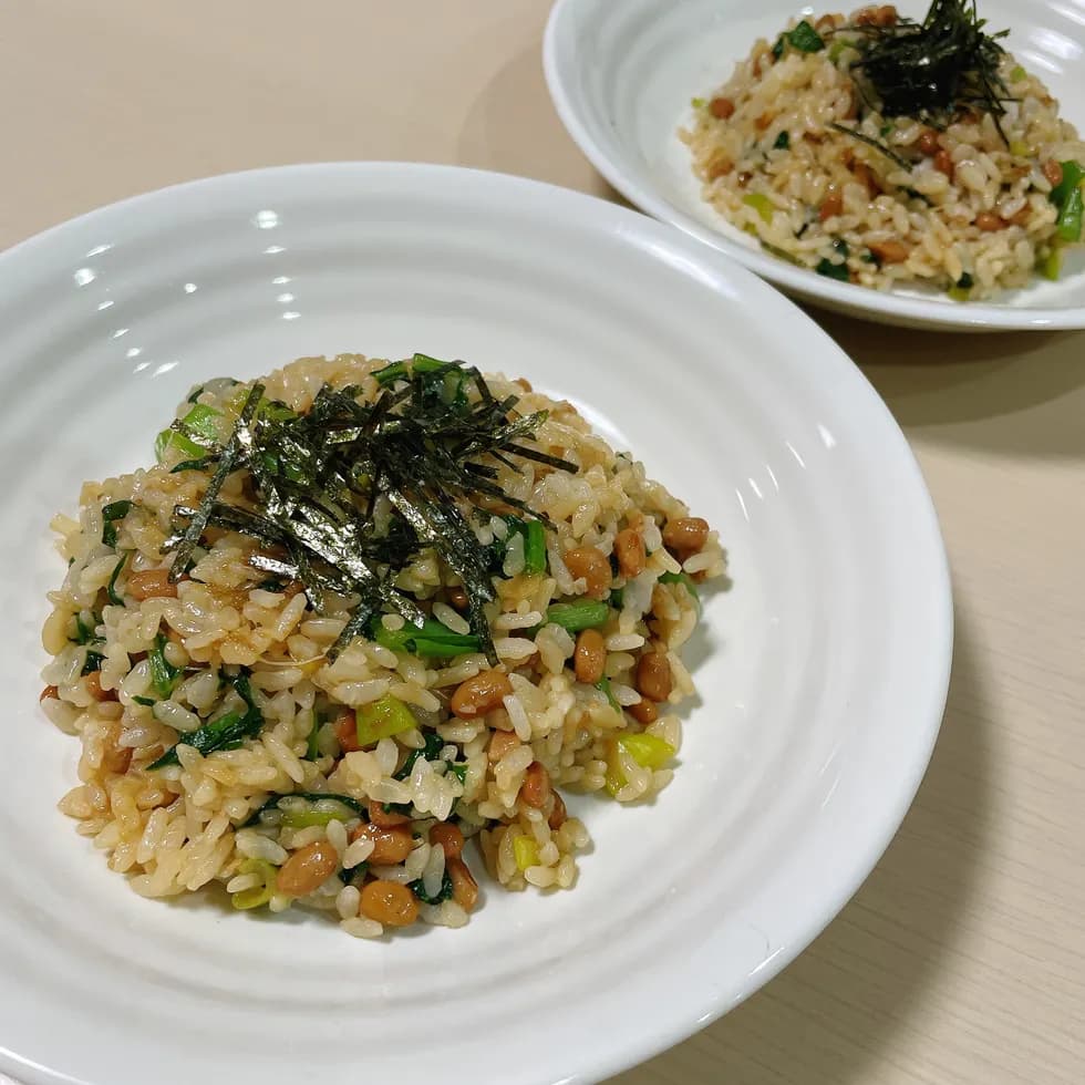小松納豆チャーハン