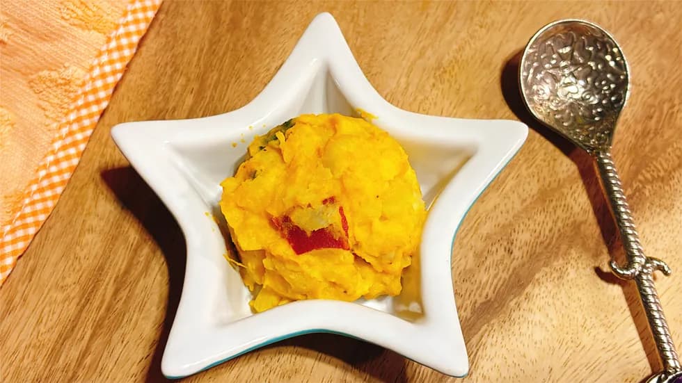 子供が喜ぶ あま〜いかぼちゃのハニーサラダ