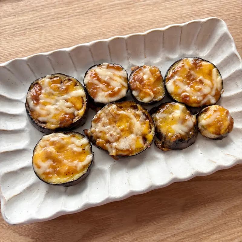 なすの味噌チーズ焼き