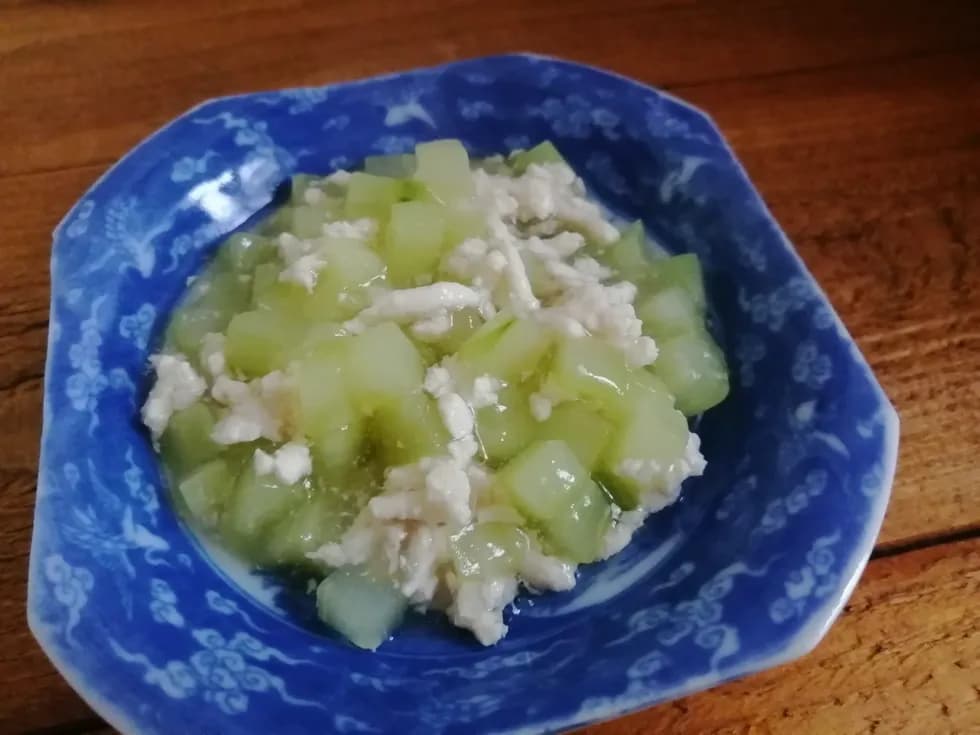 きゅうりのそぼろあん