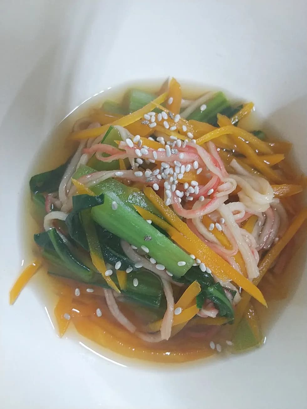 レンジで☆小松菜のおひたし