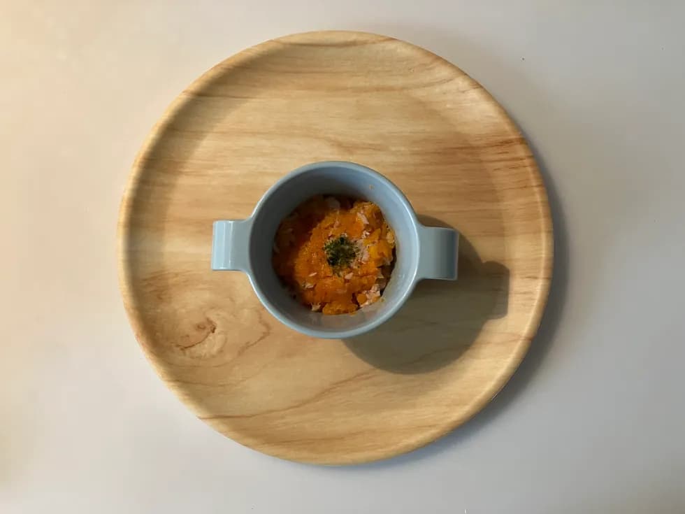 やわらかにんじんのツナ和え