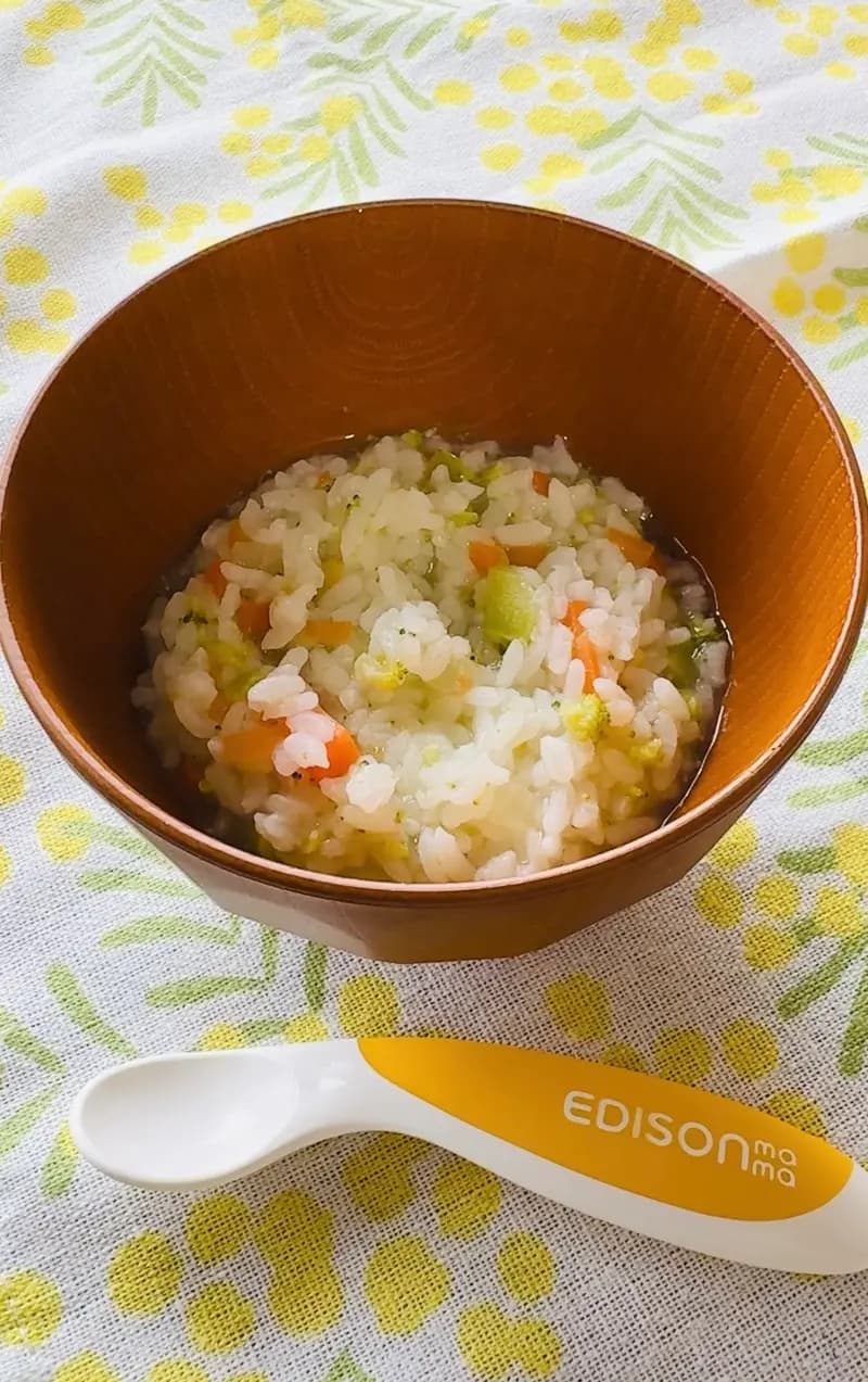 野菜だしのおじや