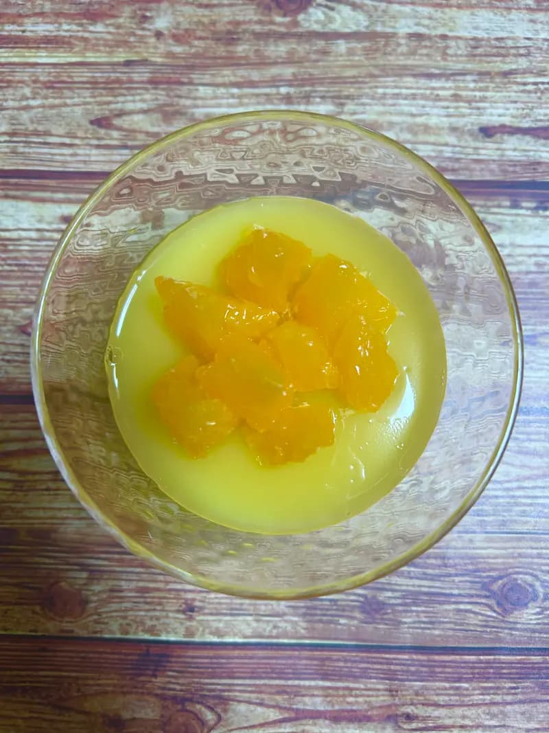 手作りみかんゼリー