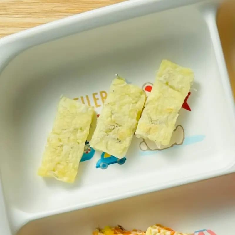 手づかみ食べに!じゃがしらすスティック