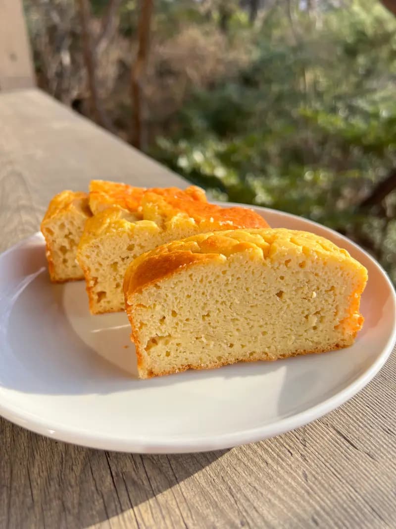 栄養満点◎作り置きできるお豆腐パウンドケーキ