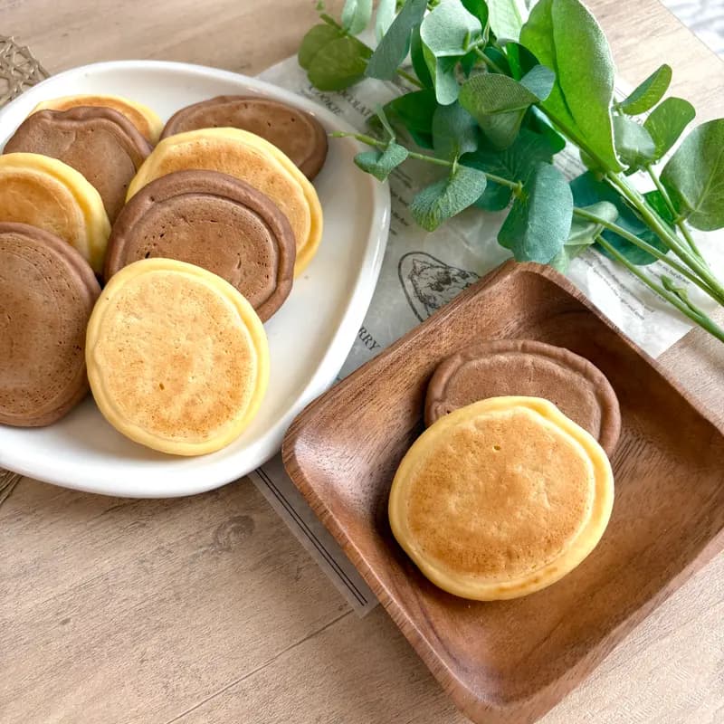 豆腐と米粉のホットケーキ