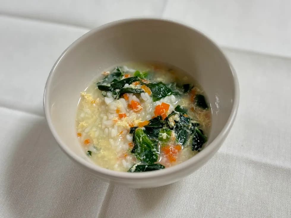 【下痢のときに】たまごのおじや