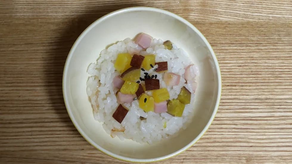 さつまいもご飯