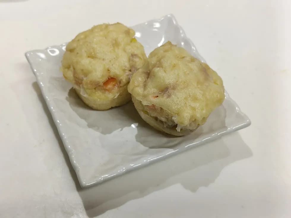 野菜ツナ蒸しパン