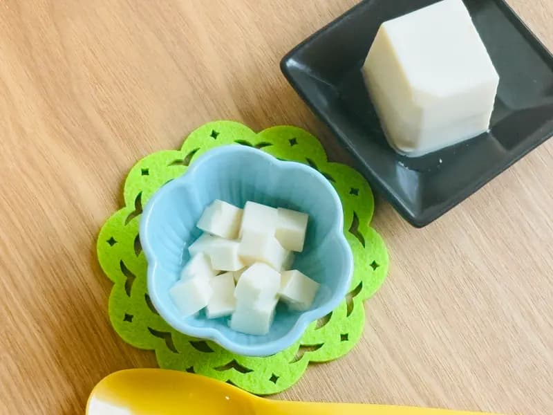 【離乳食 完了期】絹ごし豆腐