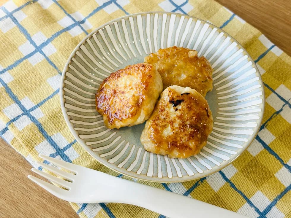 鶏つくねの照り焼き