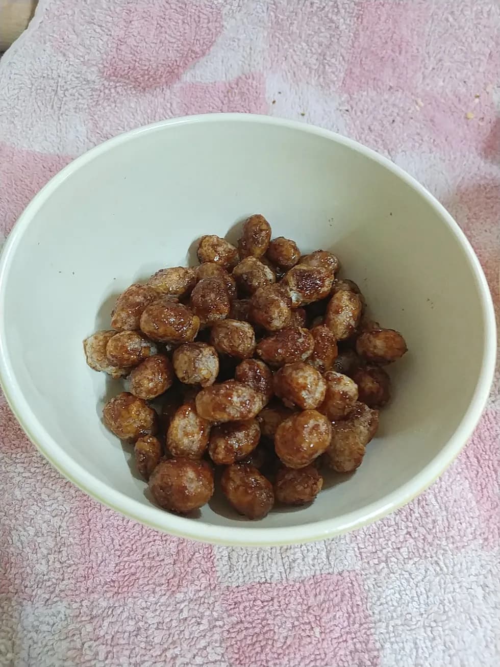 納豆あまから炒め*