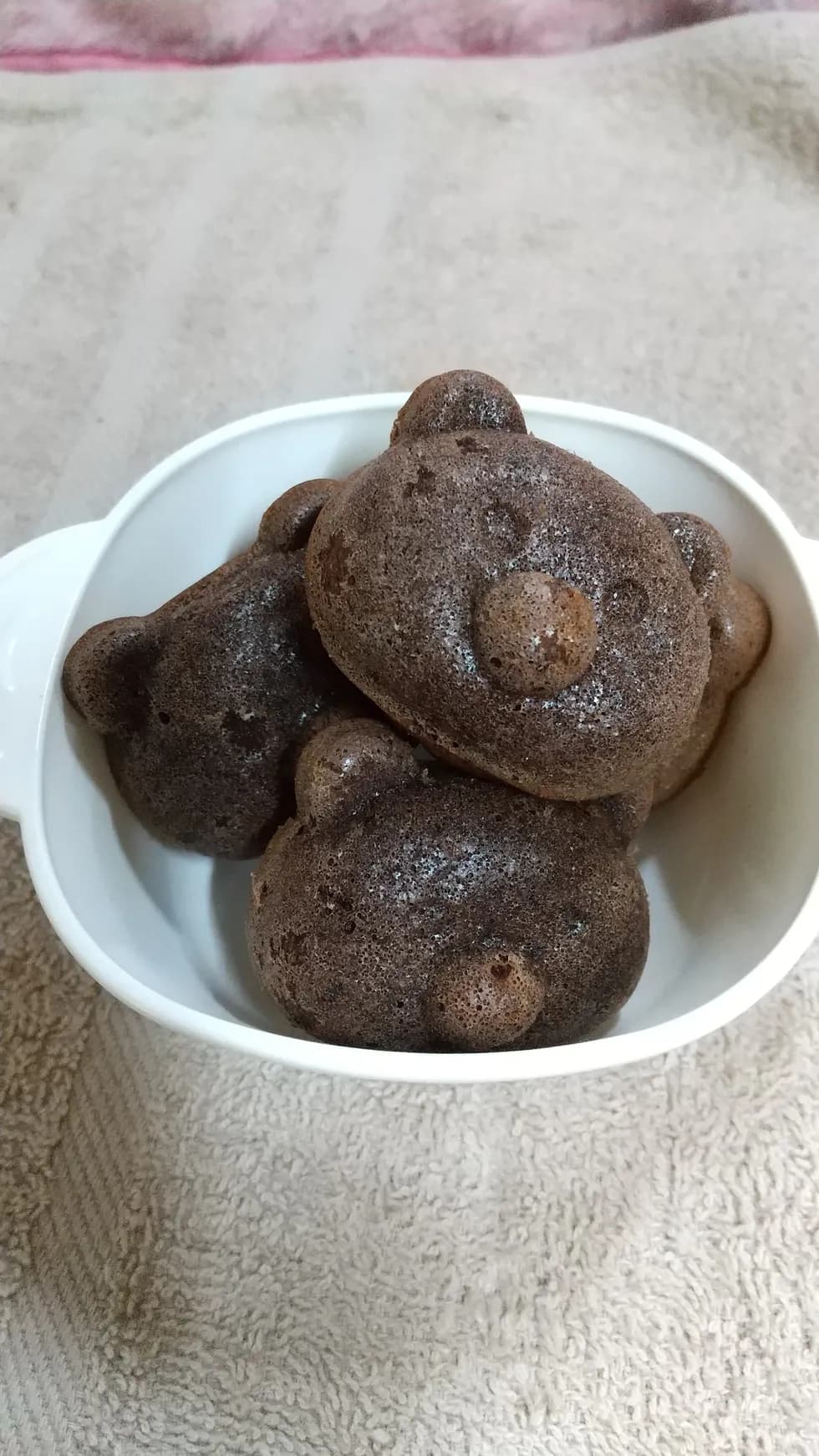 ひじきとココアのバナナケーキ