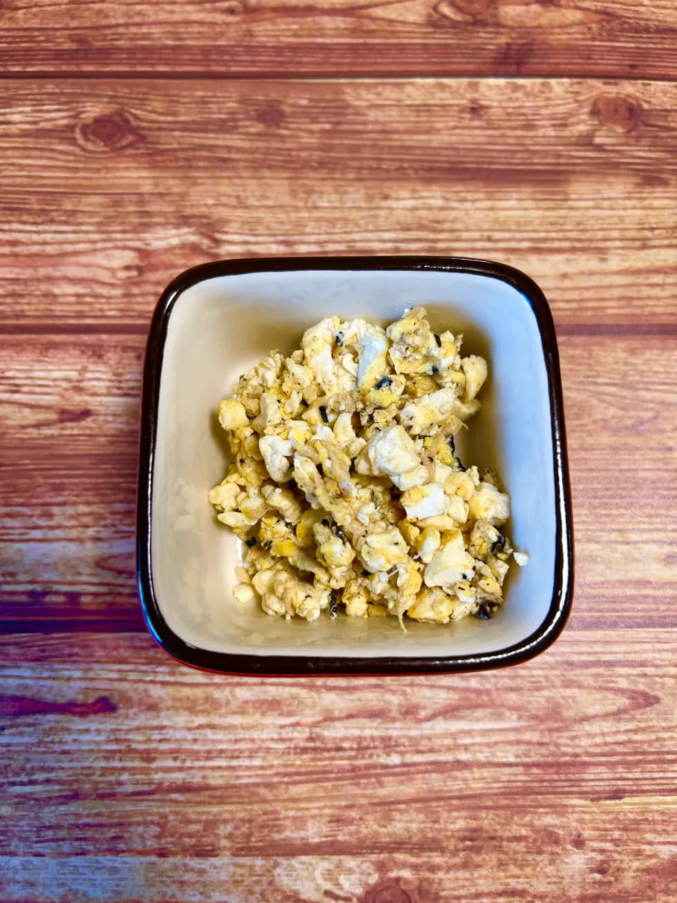 ツナと卵とひじきの炒り豆腐