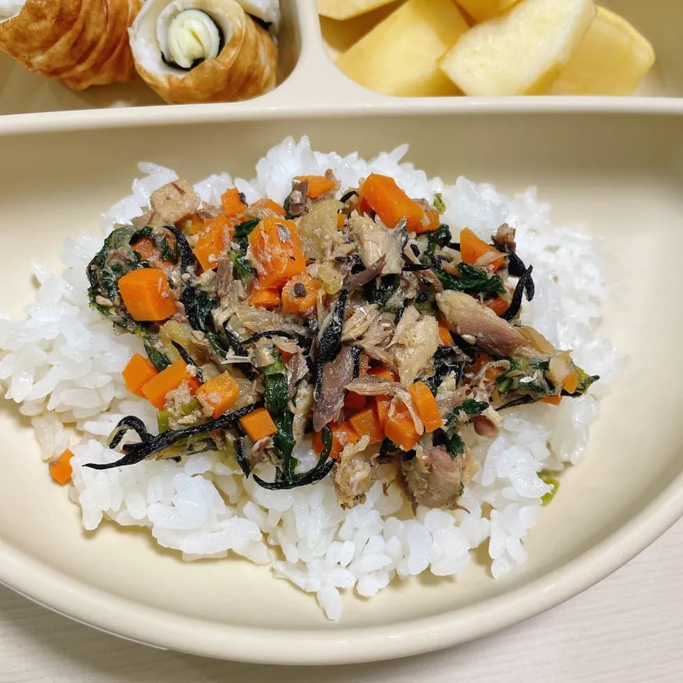 鉄分たっぷりさばそぼろ