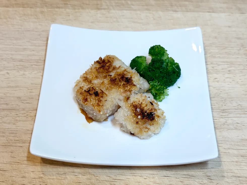 たらのチーズパン粉焼き