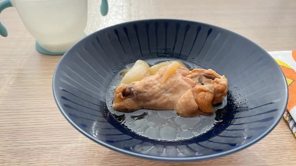 \かじりとり応援/軟骨まで柔らかいアドボ風手羽元煮