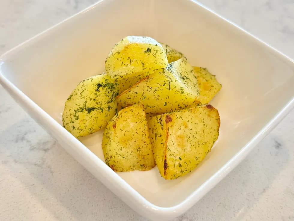 レンジで時短⭐︎のり塩ポテト