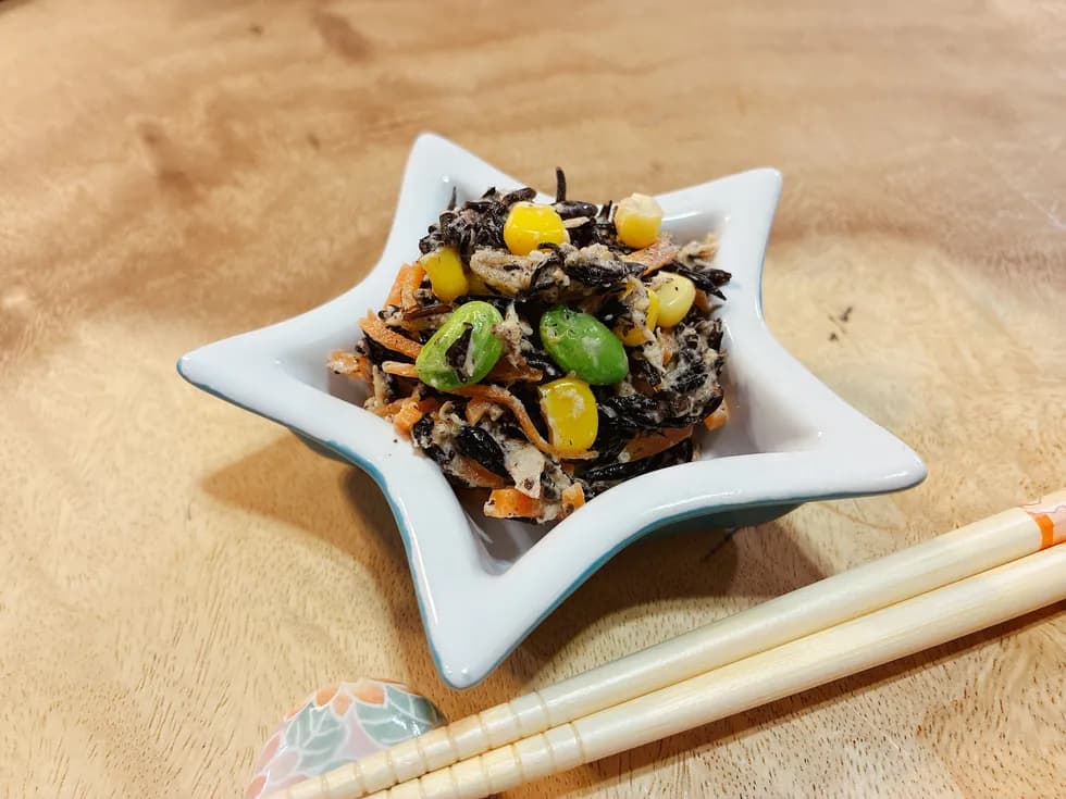 食べやすい!ひじきとツナのサラダ