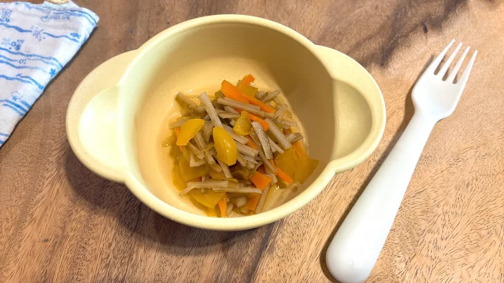 彩りきんぴら煮