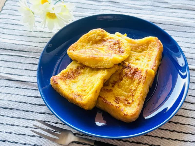 カレー風味のフレンチトースト