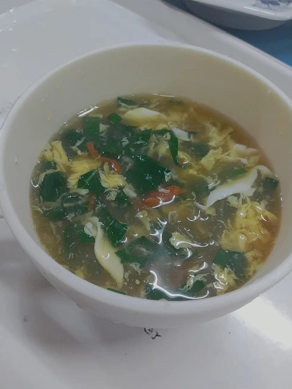 手抜きでも栄養いっぱい春雨スープ