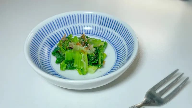 \鉄分補給に/小松菜のおかか和え