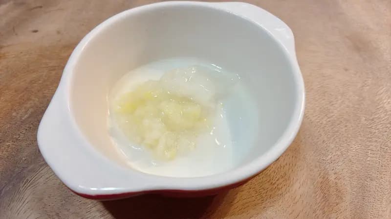 大根と白菜の煮物風擦り流し