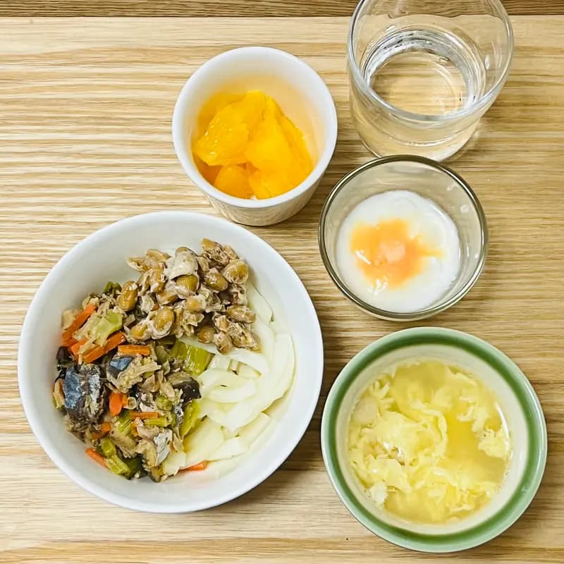 ストックだけで完成!ひっぱりうどん