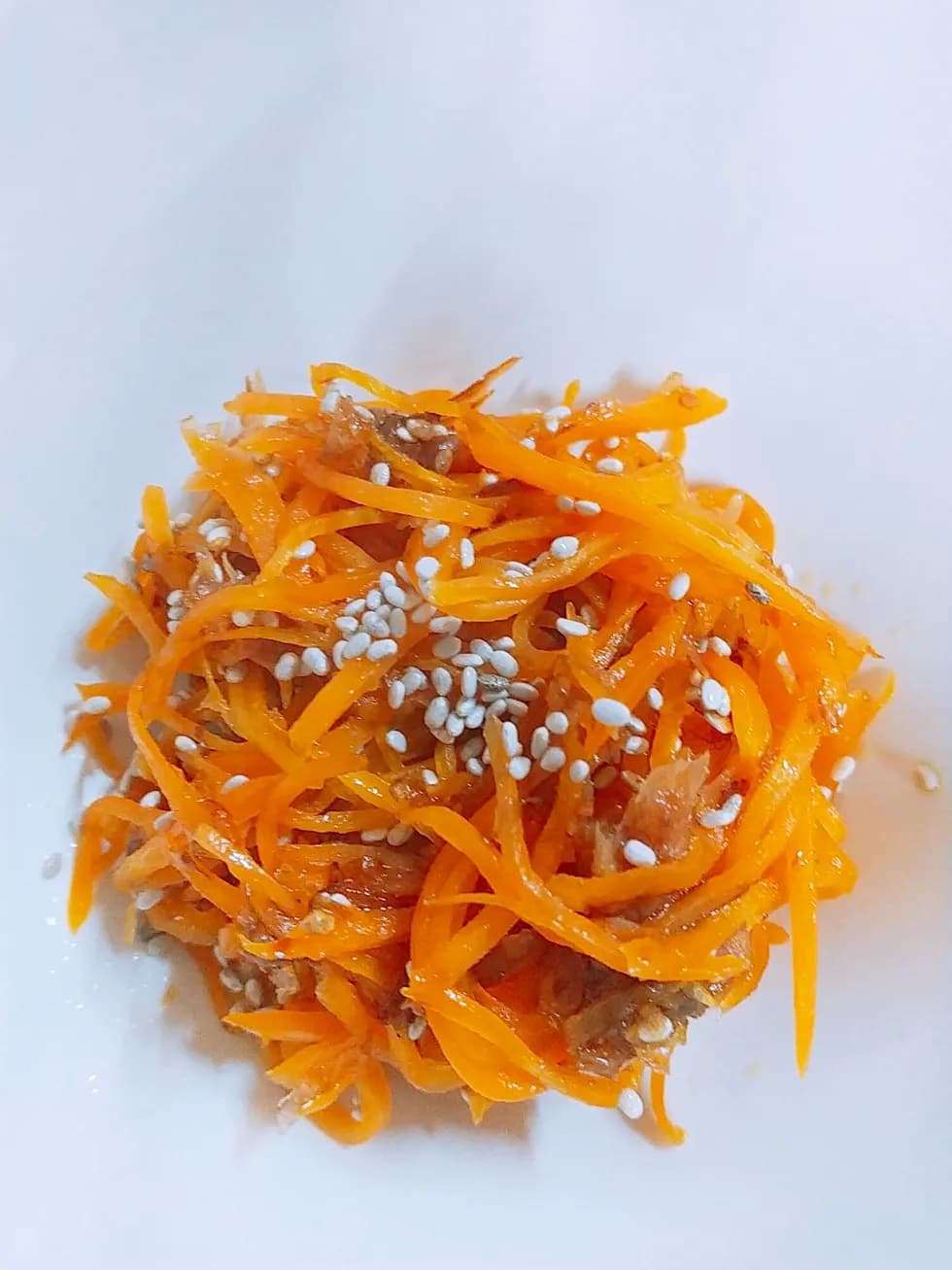 にんじんのゴマおかか炒め