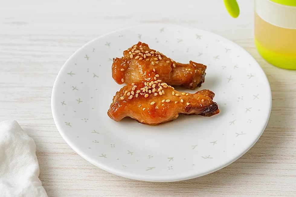 \かじりとり応援/手羽元の照り焼き