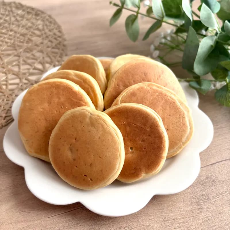 バナナきな粉パンケーキ