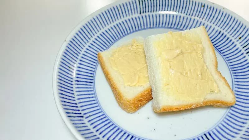 \いつものパンに鉄分強化!/きなこ豆腐クリーム