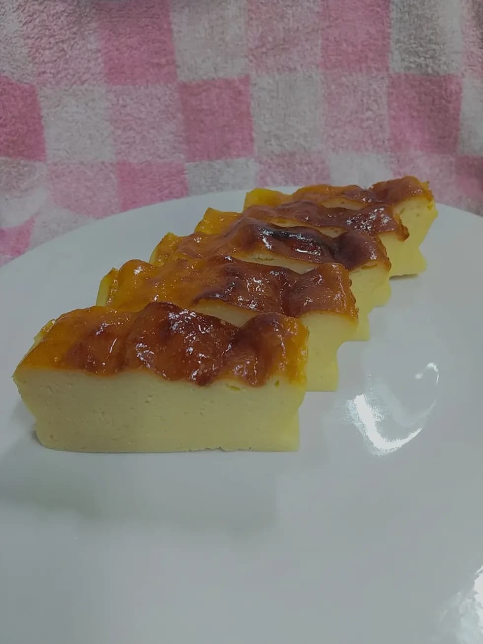 お砂糖なし☆米粉のヨーグルトベイクドチーズケーキ風