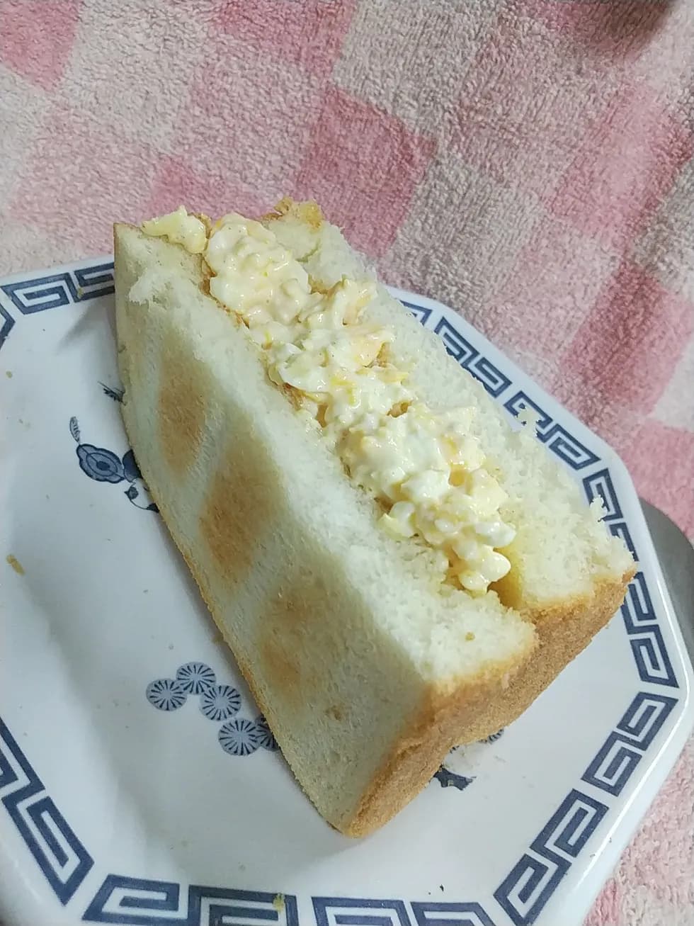 レンチン時短☆たまごサンド