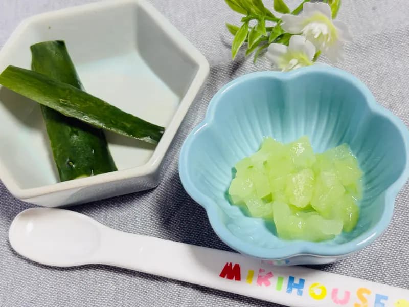 【離乳食 後期】🥒きゅうり🥒(9~11ヶ月)