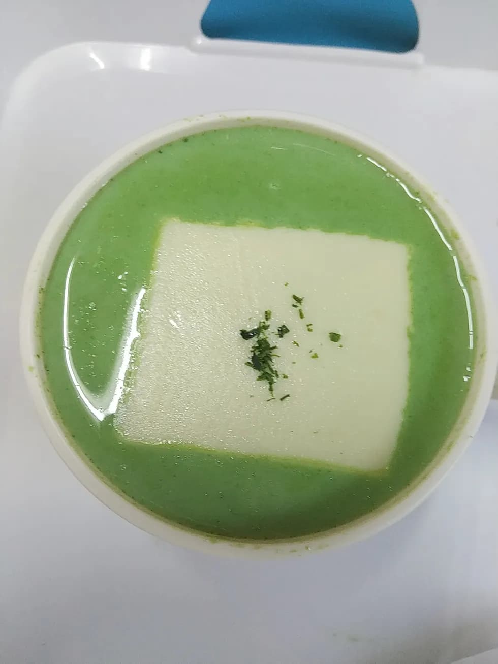 小松菜ととうもろこしのポタージュ